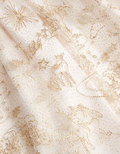 Land of Wonder Embroidered Skirt , Gold (GOLD), large