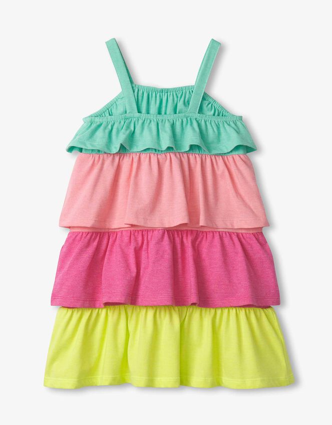 Hatley Rainbow Tiered Dress, Multi (MULTI), large