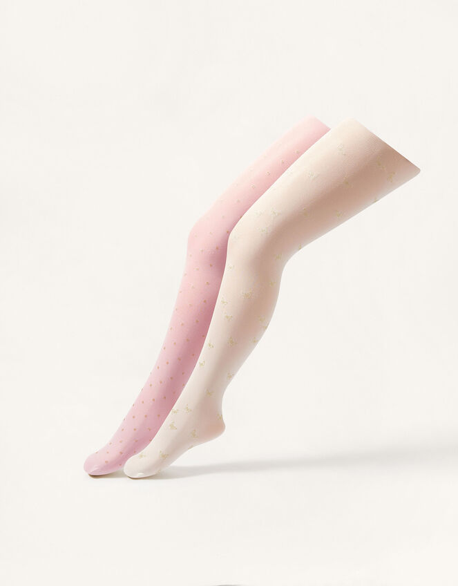 Glitter Print Tights Twinset, Multi (MULTI), large