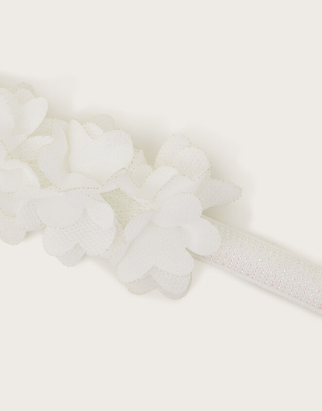 Embellished Tulle Bangle Mini Bag, Ivory (IVORY), large