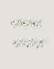 2-Pack Jewel Butterfly Hair Clips, , large