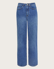Ruby Wide Leg Jeans, Blue (DENIM BLUE), large