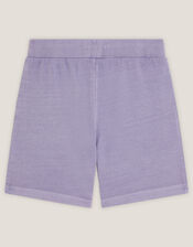 Jersey Drawstring Shorts, Blue (BLUE), large