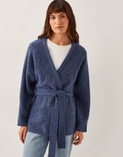 Bay Belted Cardigan, Blue (BLUE), large