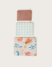 3-Pack Birdie Zip Pouches, , large