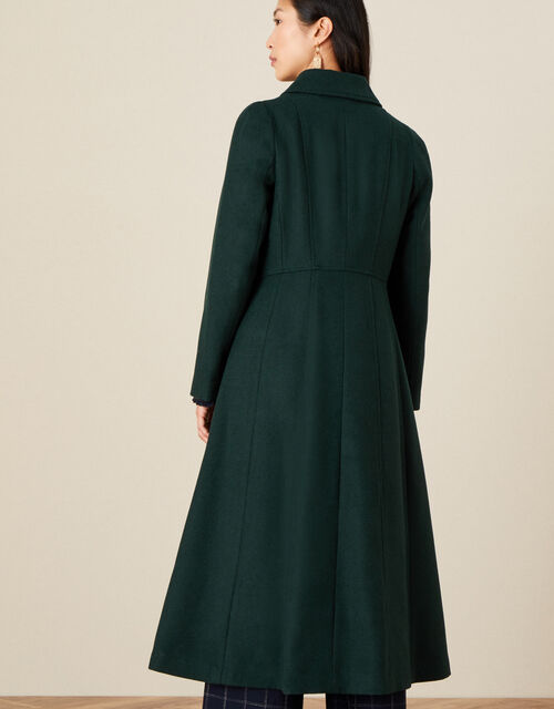 Samantha Skirted Coat, Green (GREEN), large