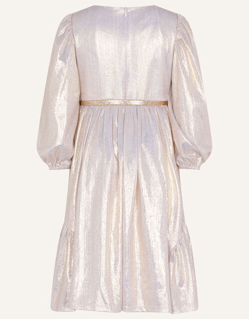 Rya Long Sleeve Tunic Dress, Gold (GOLD), large