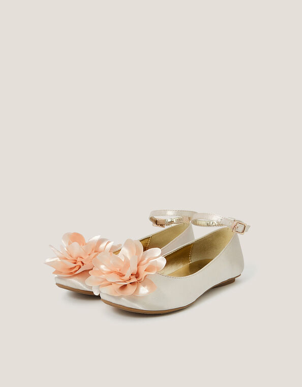 Anise Flower Ballet Flats, Gold (GOLD), large