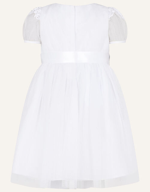 Nordic Lace Christening Dress, White (WHITE), large