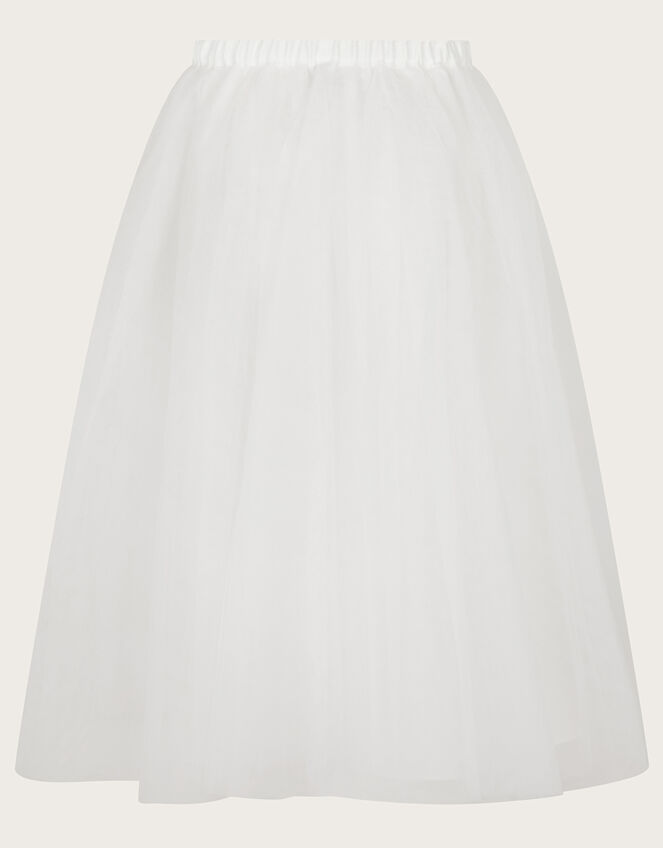 Anna Bridesmaid Maxi Skirt, Ivory (IVORY), large