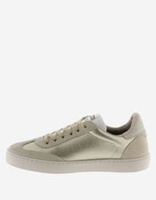 Victoria Berlin Metallic Trainers, Gold (GOLD), large