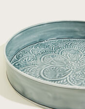Patterned Enamel Tray, , large