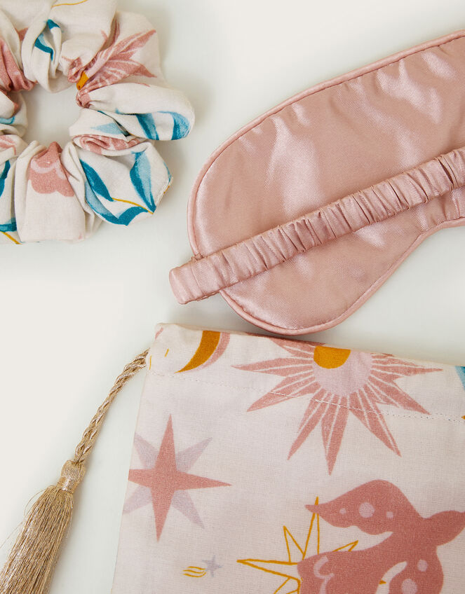 Celeste Scrunchie and Eye Mask Set, , large