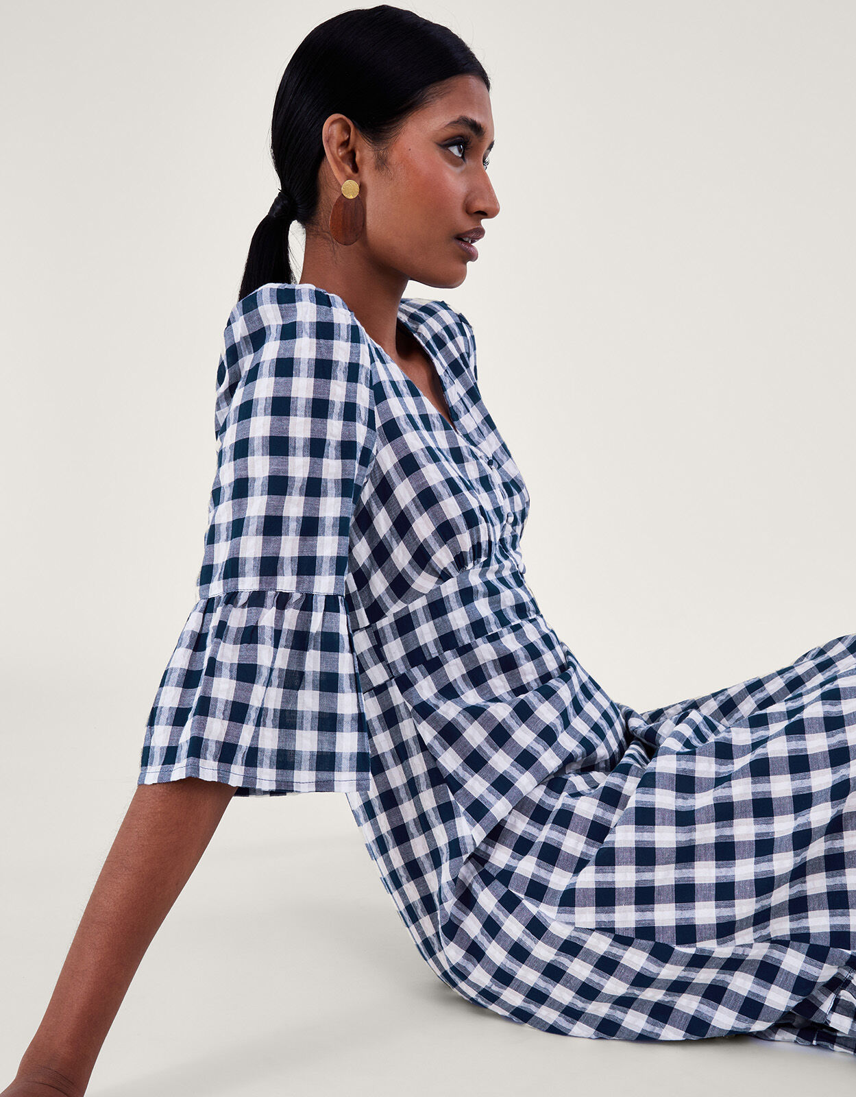 Gingham dress best sale