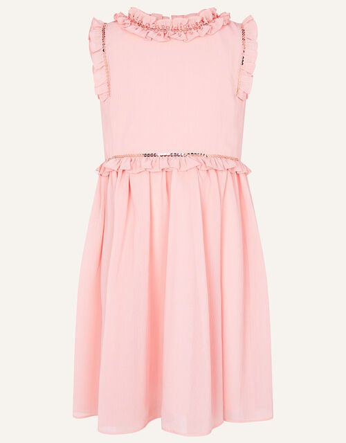 Cody Ruffle Dress, Pink (PINK), large