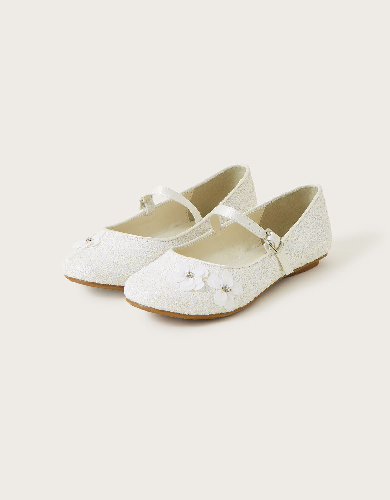 Satin flower girl shoes on sale