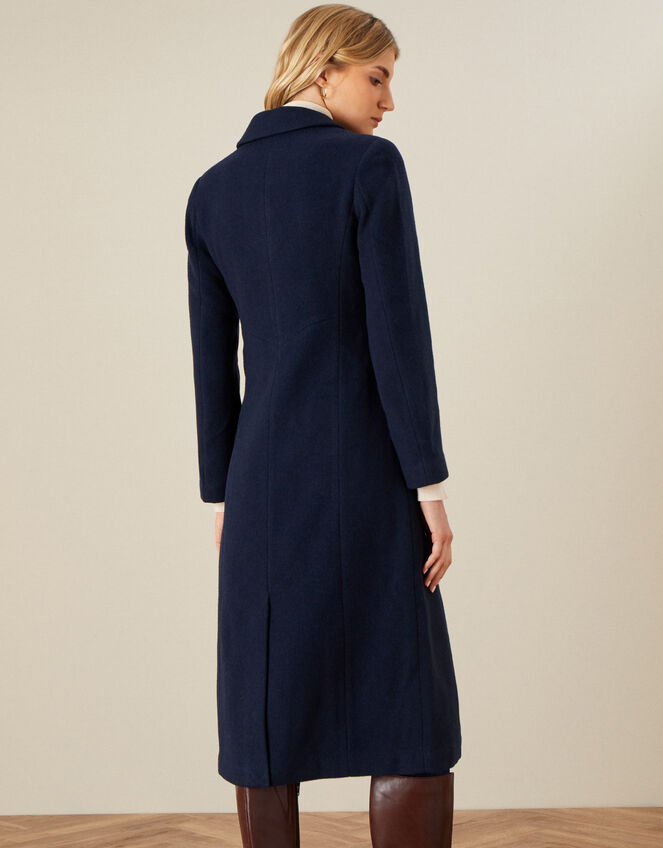 Jamie Military Coat, Blue (NAVY), large