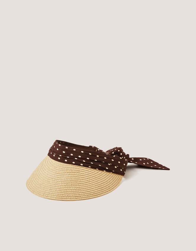 Blake Polka Dot Sun Visor , , large