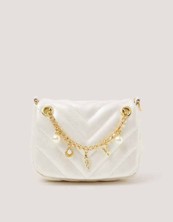 Mermaid Charm Quilted Bag, , large