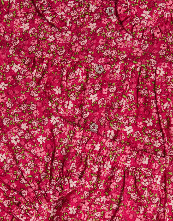 Floral Print Long Pyjamas Set , Pink (PINK), large