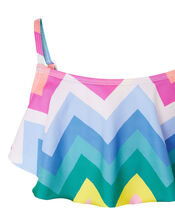 Rainbow Chevron Tankini Set, Multi (MULTI), large