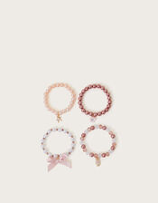 4-Pack Ballerina Bracelets, , large