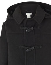 Duffle Coat, Black (BLACK), large