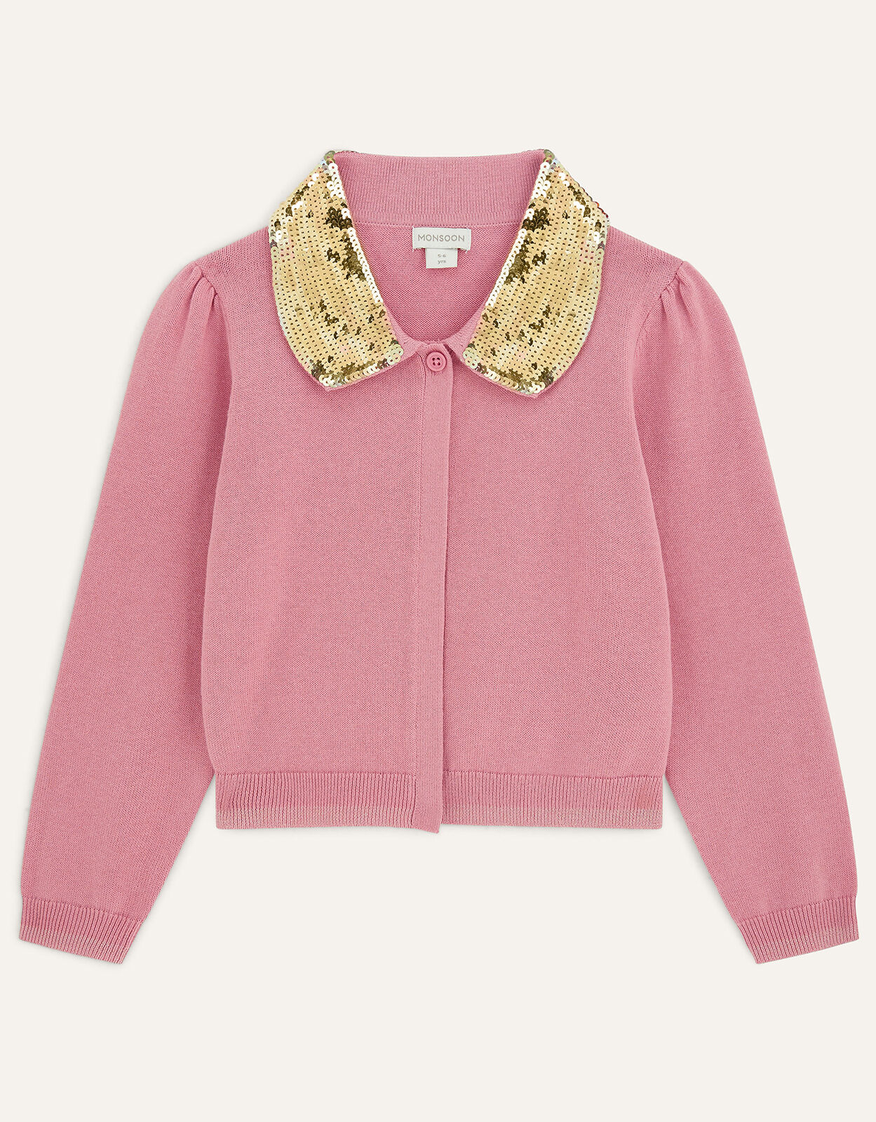 Pink sale sparkly cardigan