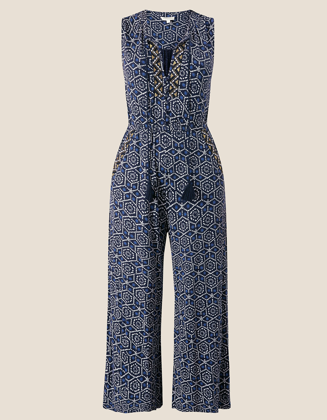 Monsoon sale blue jumpsuit