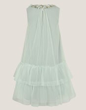 Alex Sequin Swing Party Dress, Pink (DUSKY PINK), large