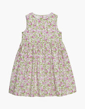 Trotters Rose Print Dress, Pink (PALE PINK), large