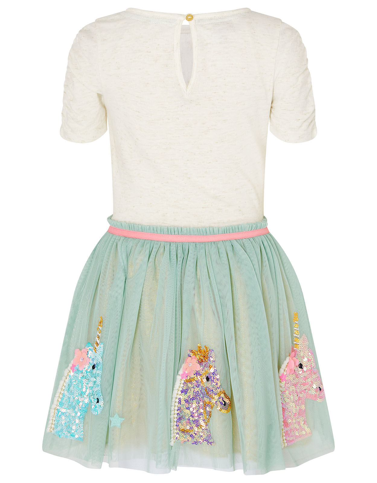 Unicorn Disco Dress Blue