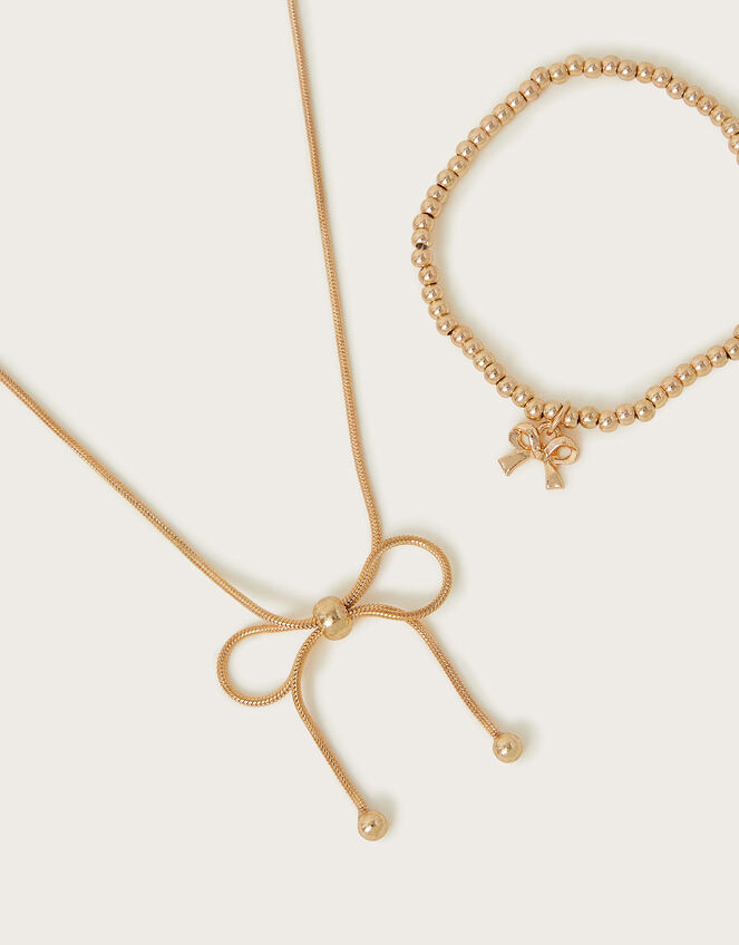 Bow Jewellery Set, , large
