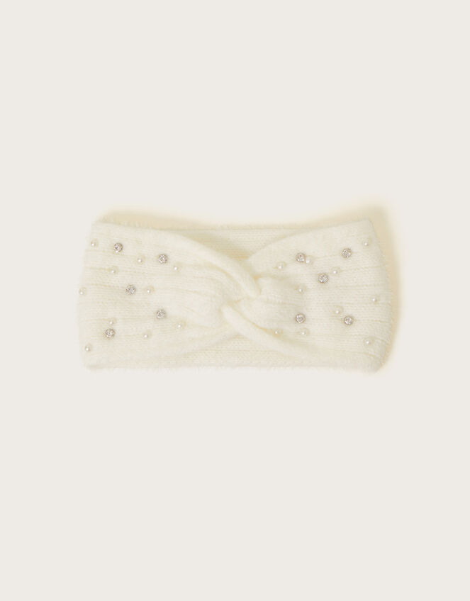 Diamante Knit Bando, , large