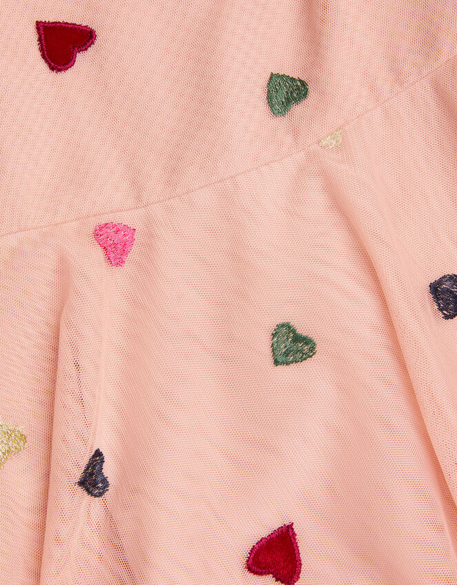Baby Sweetheart Applique Dress, Pink (PINK), large