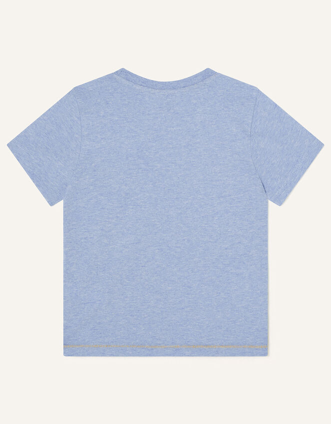 Safari Sunset T-Shirt, Blue (BLUE), large