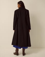 Katie Military Coat, Black (BLACK), large