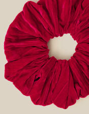 Crushed Velvet Hair Scrunchie, , large