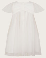 Baby Hannah Empire Seam Dress, Ivory (IVORY), large