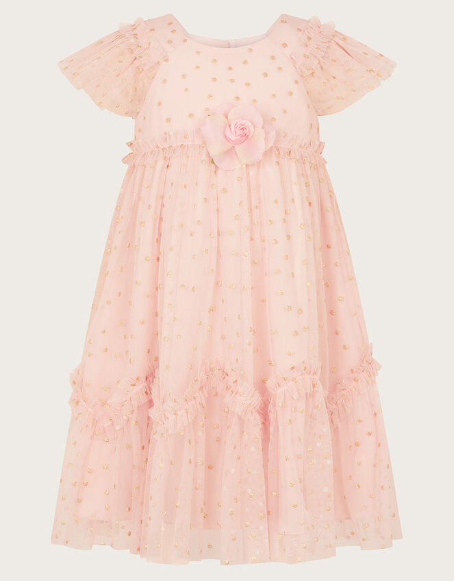 Baby Issey Rose Dress, Pink (PALE PINK), large