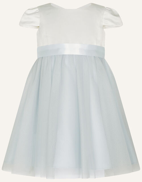 Baby Tulle Bridesmaid Dress, Blue (BLUE), large