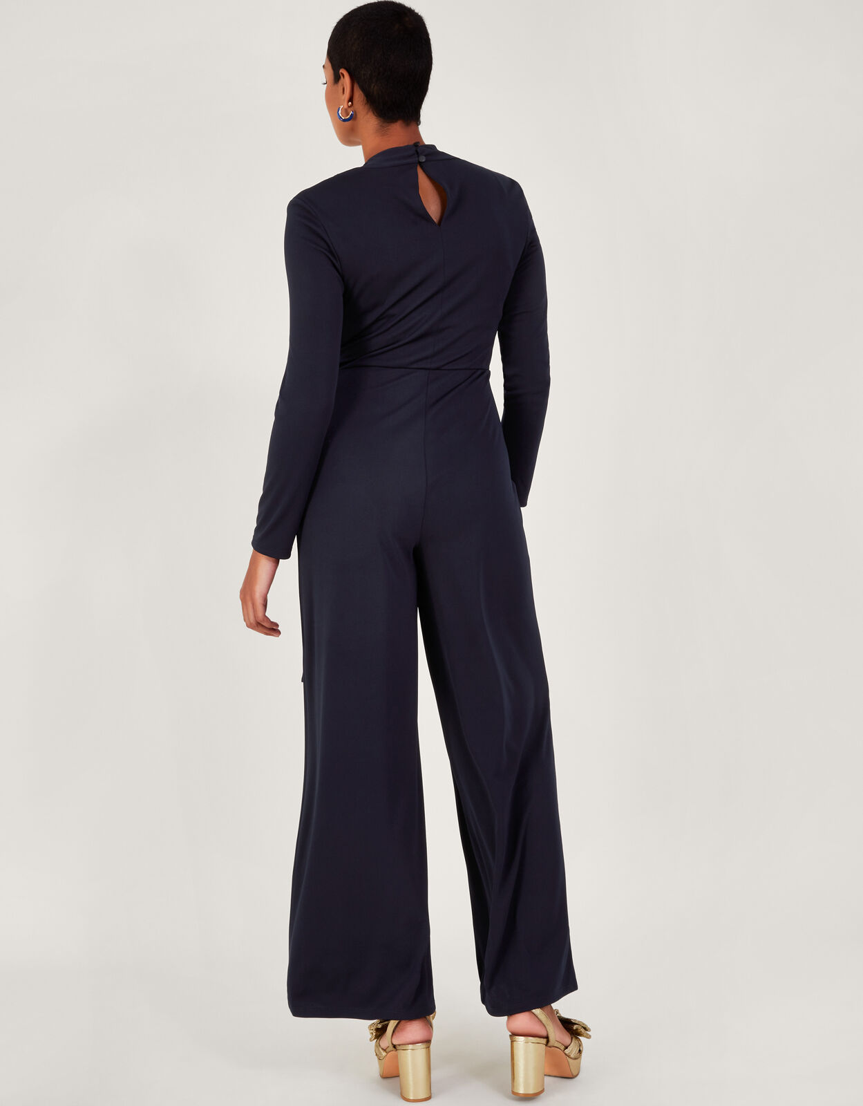Monsoon navy jumpsuit best sale
