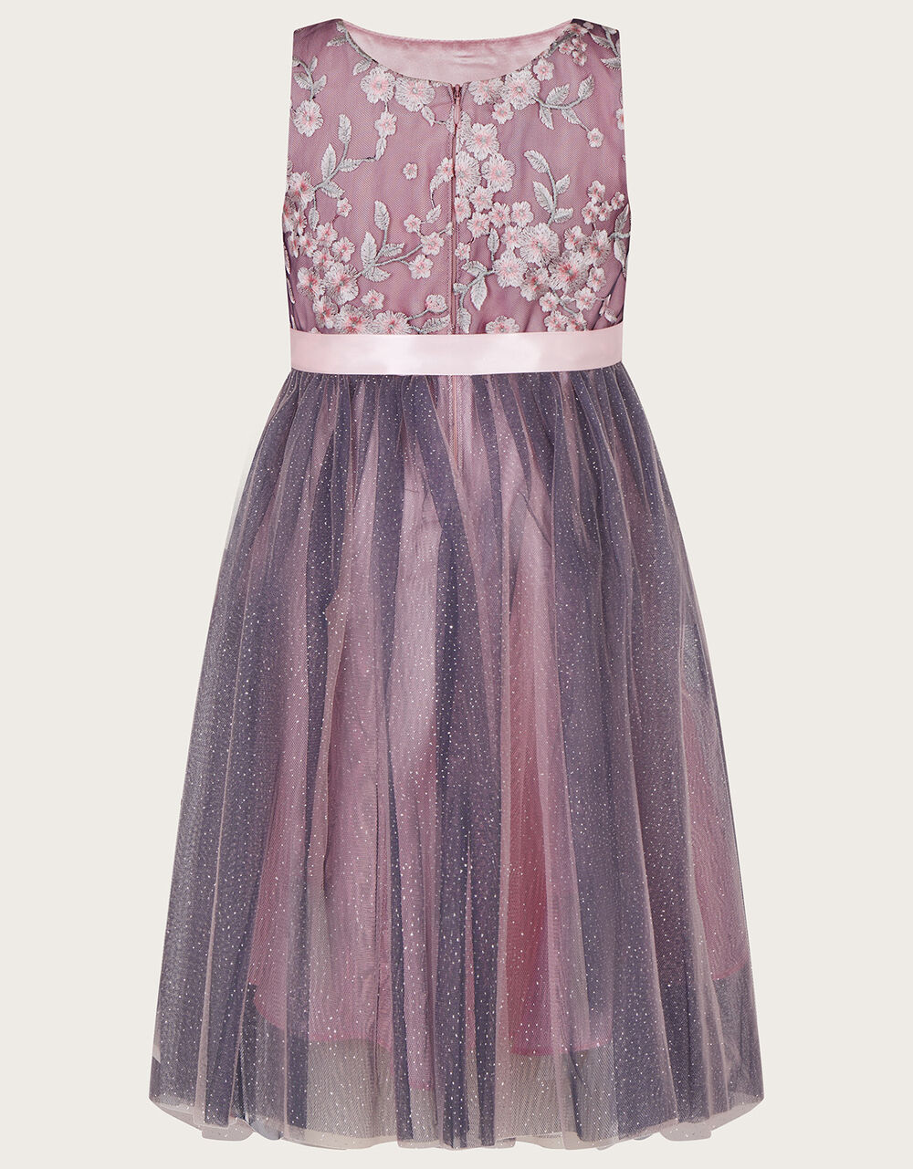 CHOUKRAN OLD PINK GLITTER DRESS