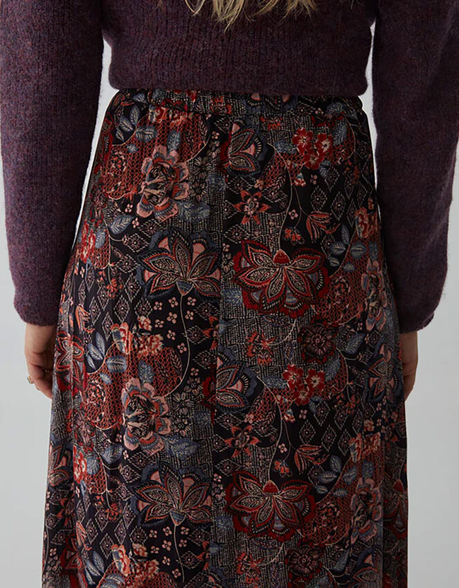 Maise Skirt Blue Paisley main image 1