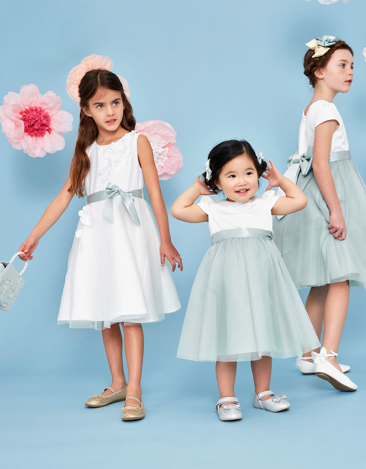 Frankie Scuba Bridesmaid Dress Ivory Girls Dresses Monsoon UK