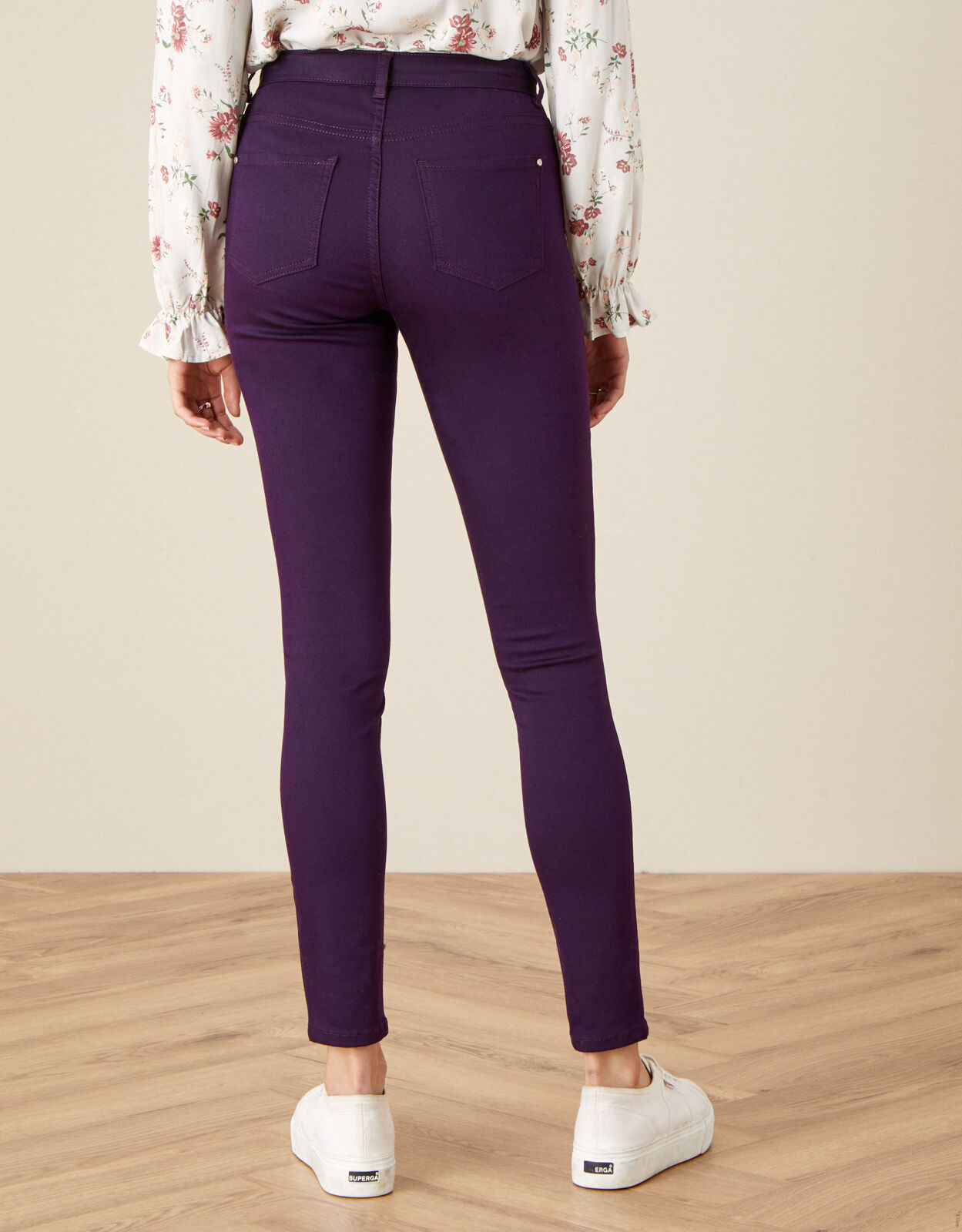 Purple jeggings uk
