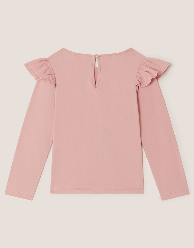 Unicorn Embellished Long Sleeve Top, Purple (PURPLE), large