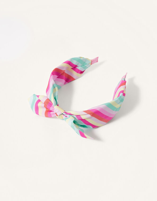 Stripe Ponte Knot Headband