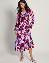 Vittoria Floral Print Blouse, Pink (PINK), large