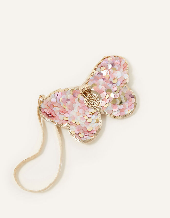 Sequin Shine Butterfly Bag, , large
